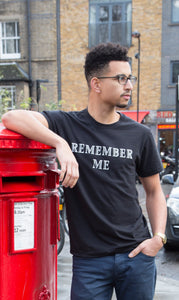 REMEMBER ME BLACK TEE