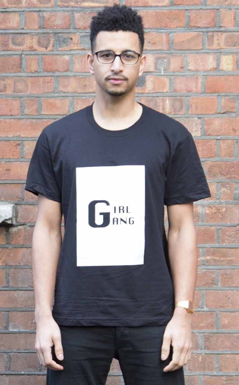 GIRL GANG BLACK TEE