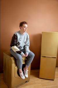 Change Makeair Reworked Unisex Nike Grey Sweatshirt 1